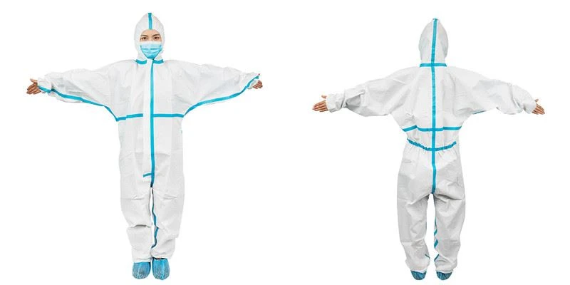 coverall with sealing strip 1