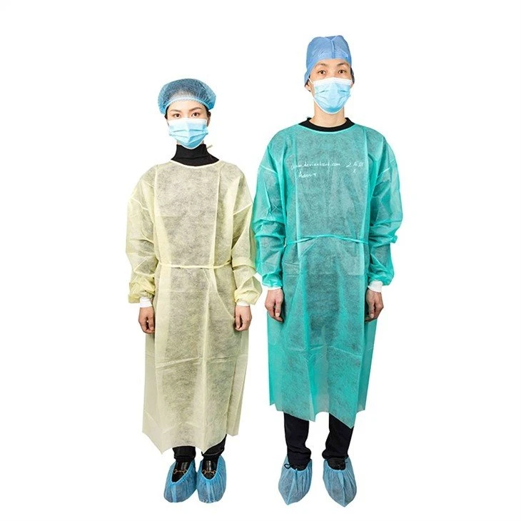 yellow isolation gowns 5