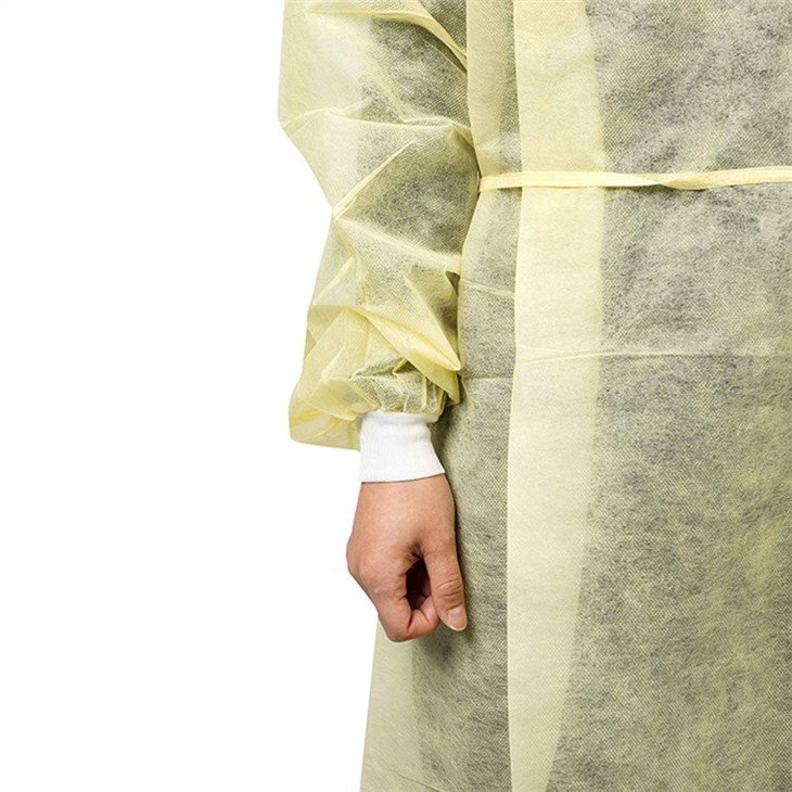 yellow isolation gowns 4