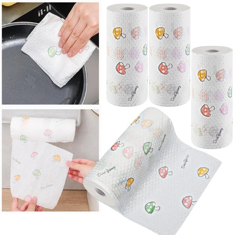 Disposable Cleaning Wipes Roll factory